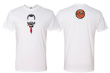 Barry Melrose/BucciOT Crispy White T shirts (ALL SIZES IN STOCK)