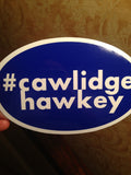 #cawlidgehawkey Car Magnet