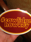 #cawlidgehawkey Car Magnet