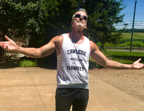 Cawlidge Hawkey Logo Tank (White)